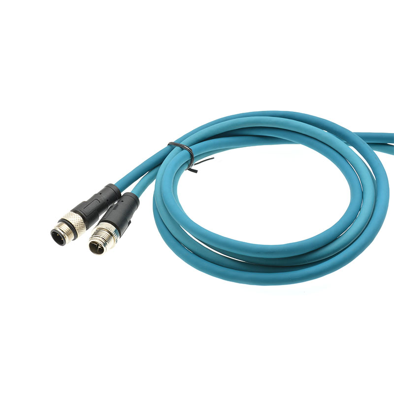 High-soft gigabit network cable 8PA D X encoder Ethernet M12 RPM RJ45 shielded drag chain cable