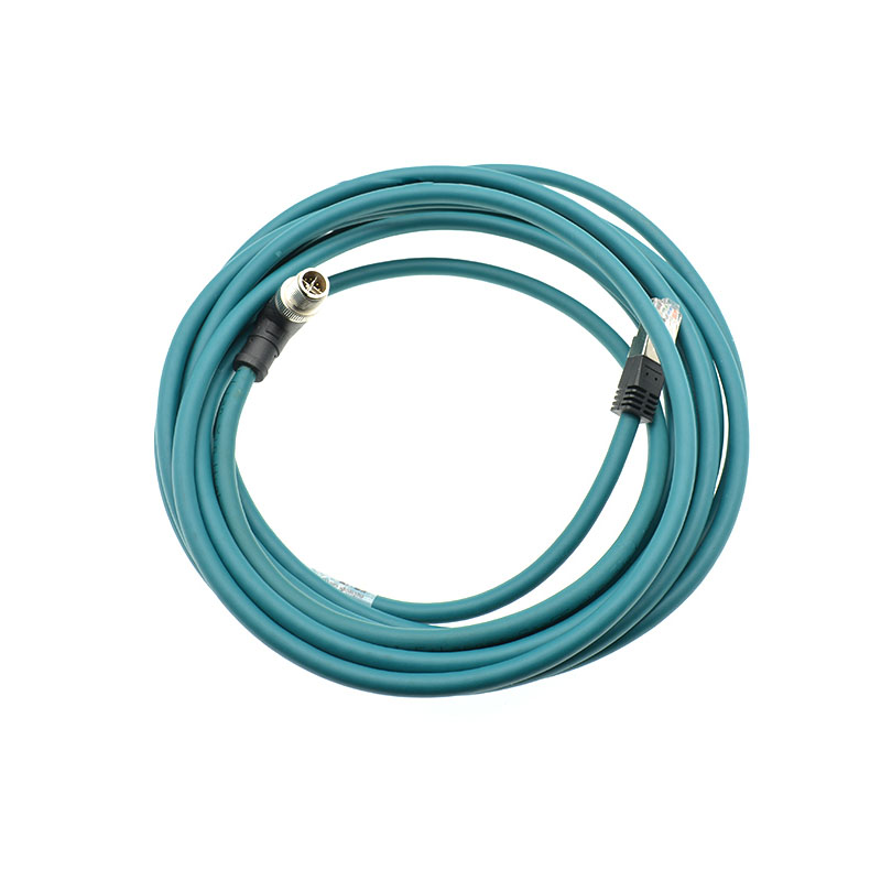 Gigabit Ethernet cable M128P X bend high flexible drag chain bending Gigabit Ethernet cable