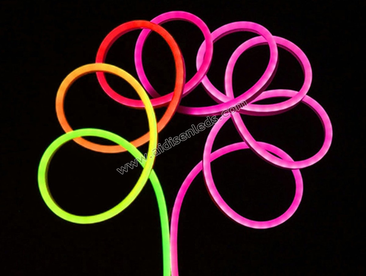 ADS-NL2012-60D  20*12mm sm16703 RGB 12v led neon flex Strip Lighting