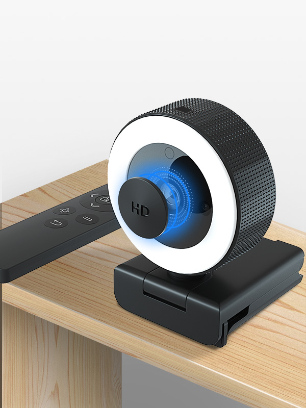 QHD 2K Ring Light Webcam(图6)