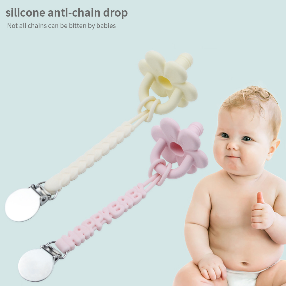 Silicone nipple anti-drop chain