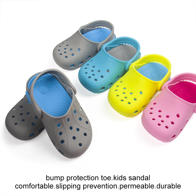 Children's silicone sandals