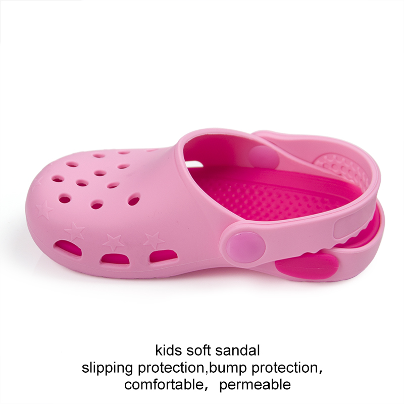 Children's silicone sandals