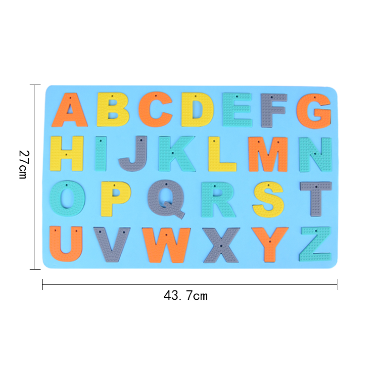 lntelligent meat plate alphabet jigsaw puzzle