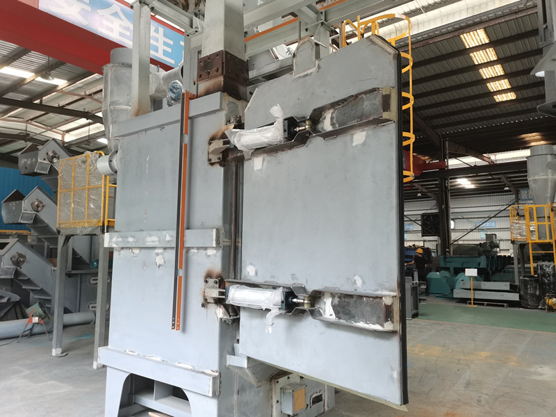 Mayflay overhead hanger type shot blasting machine is in manufacturing (图1)