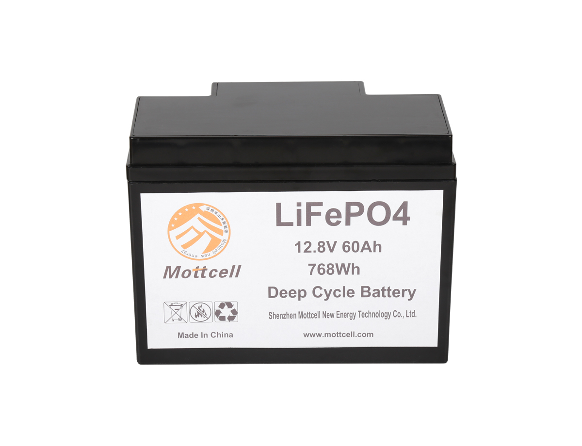 12V60Ah 磷酸鐵鋰電池替代鉛酸電池