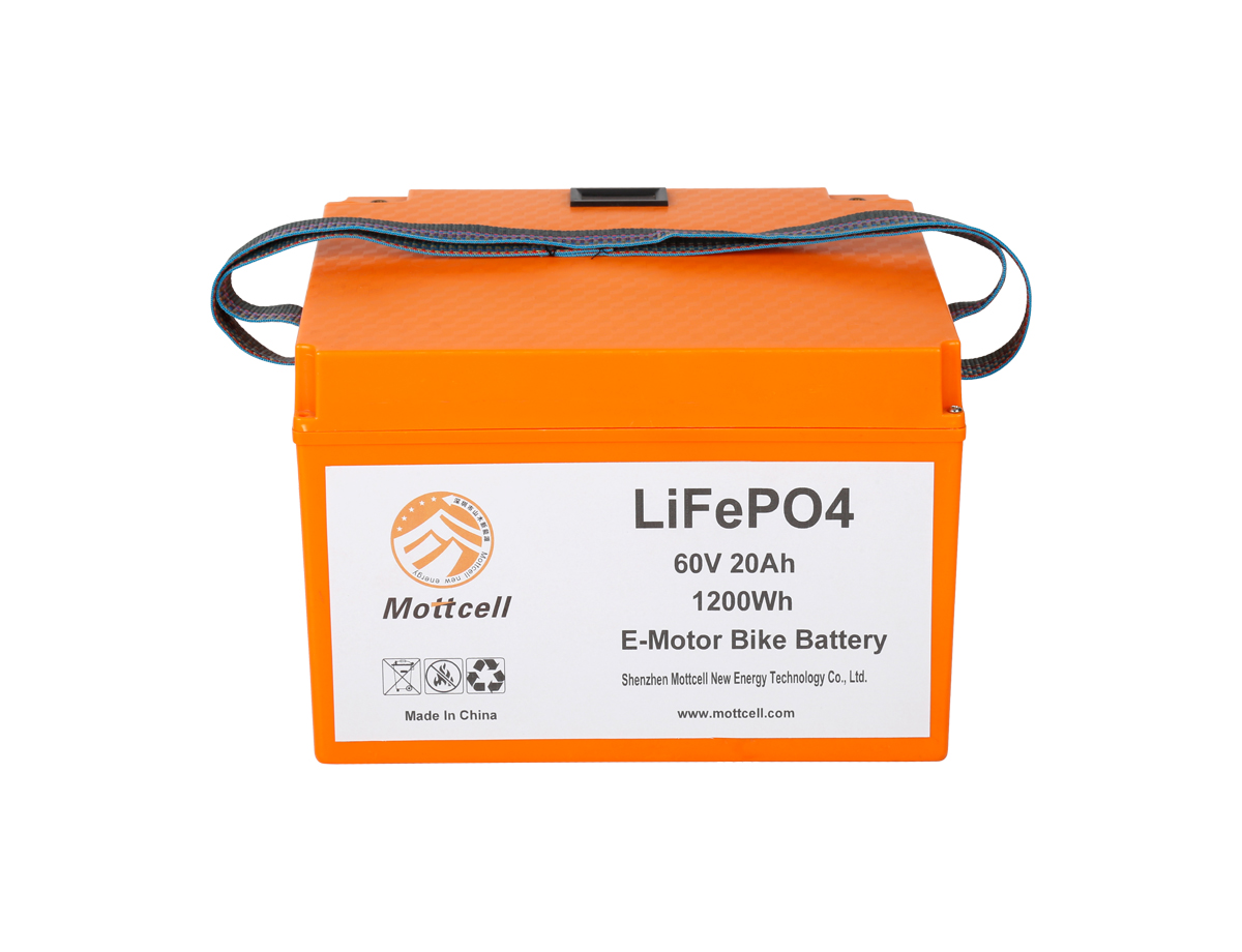 Bateria de longa duração para E-scooter lifepo4 bateria 60v20ah