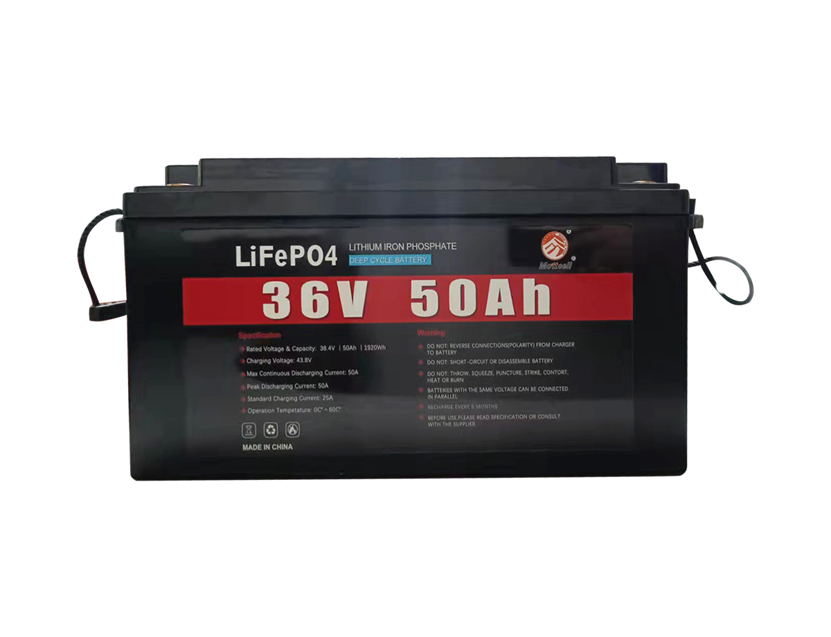 36V50Ah 磷酸鐵鋰電池替代鉛酸電池
