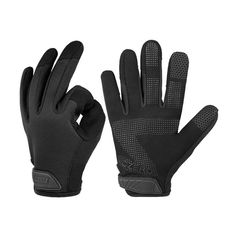 Ozero Full Finger Padded Mechanics Security Military Outdoor Tactical Shooting Cycling Gloves Touchs