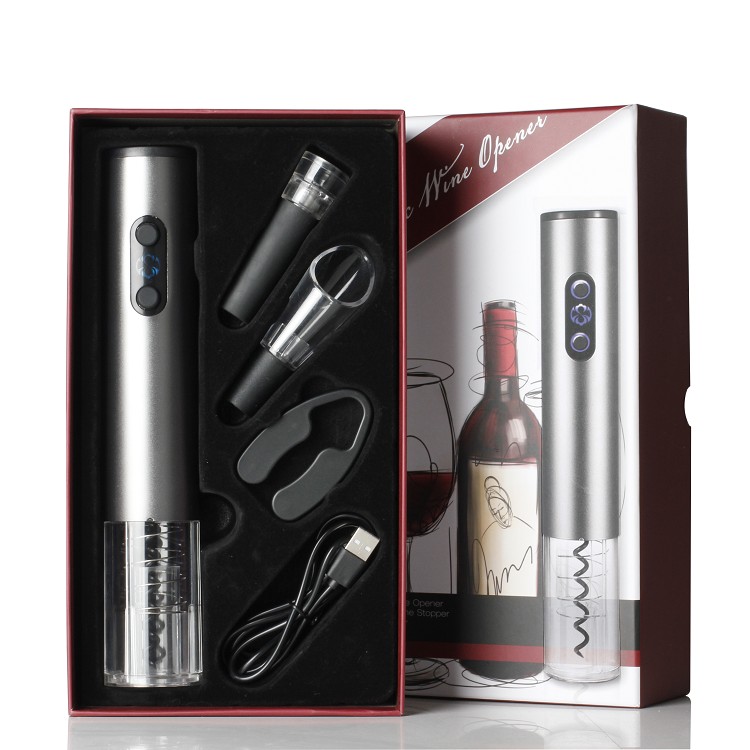 Rechargeable Electric Wine Opener Set(图1)