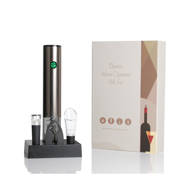 Electric Wine Opener Set With Charging Base