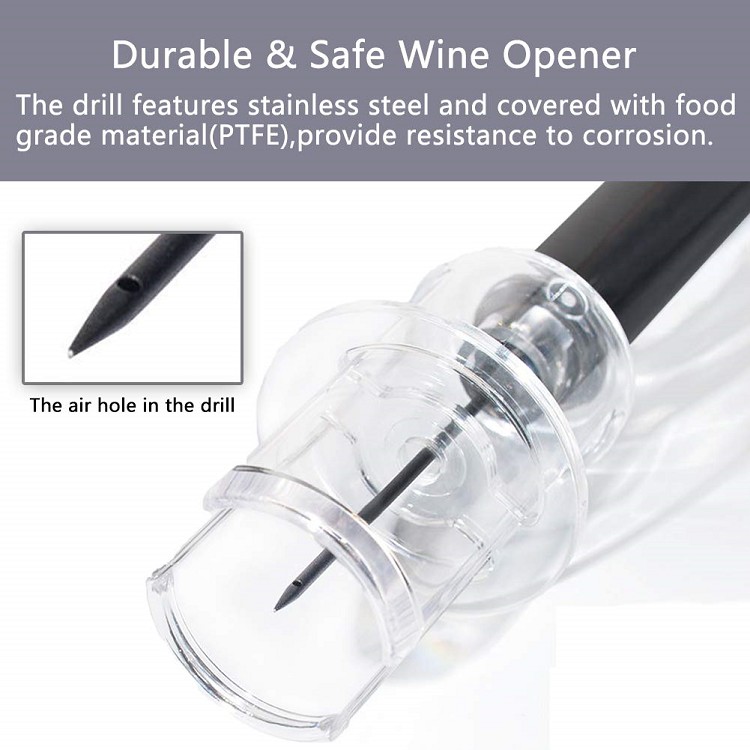  Plastic Air Pump Wine Opener(图3)